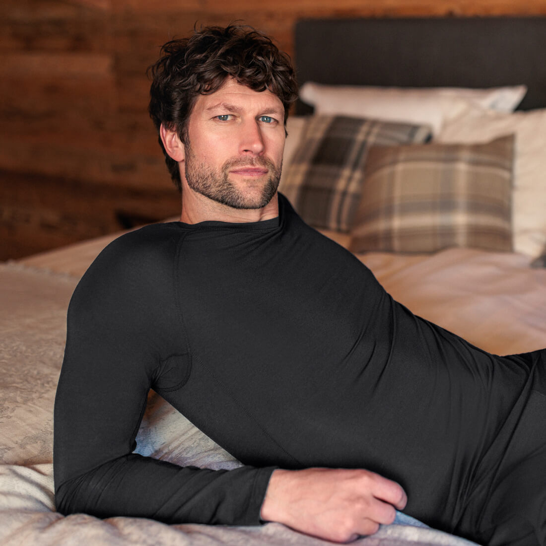 Balance lange mouwen shirt heren Black