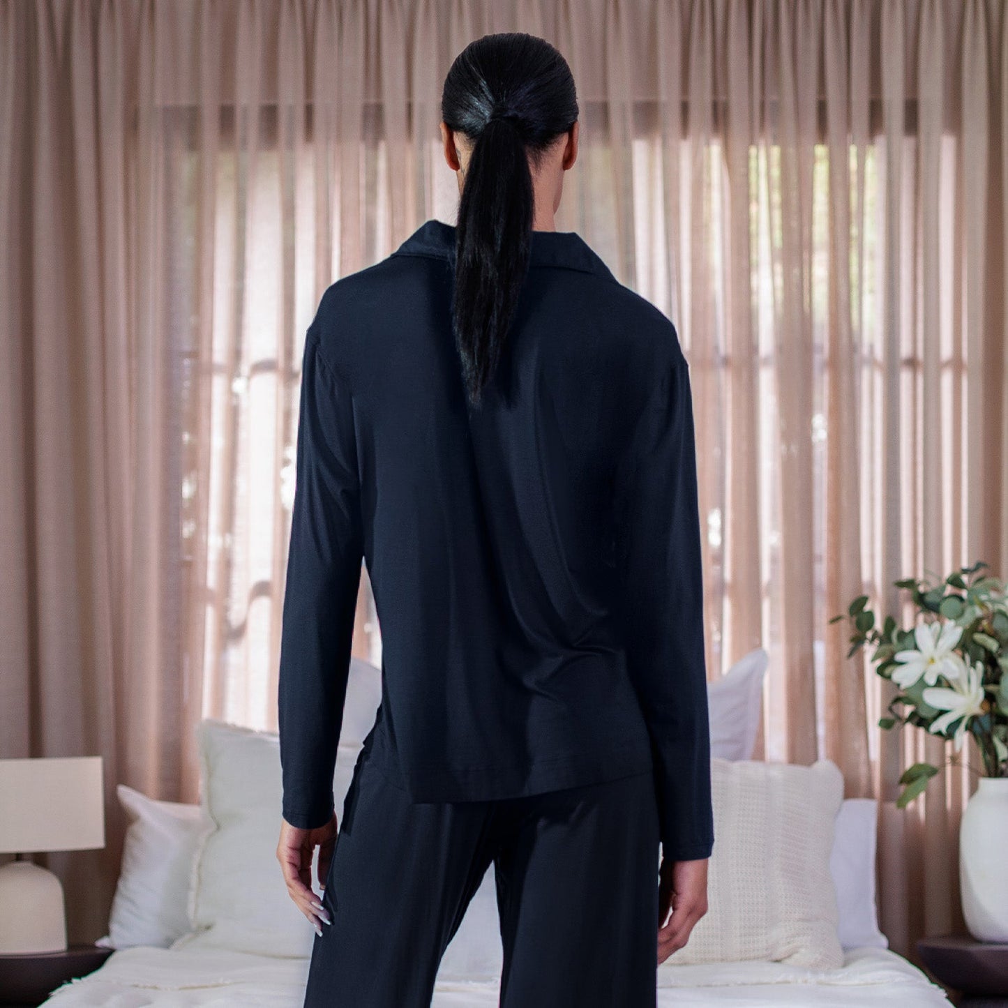 Pyjama Damen || Navy blue