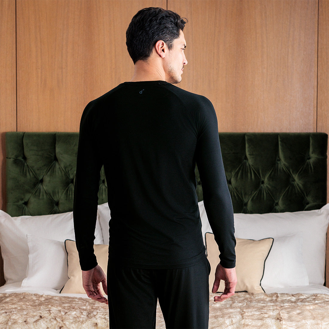 Thermo pyjama heren Black