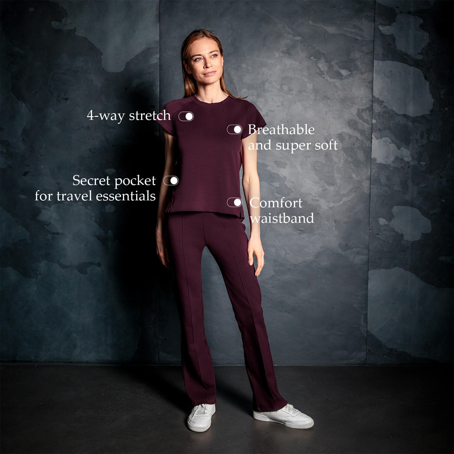 Comfortable travel clothing women || Mulberry