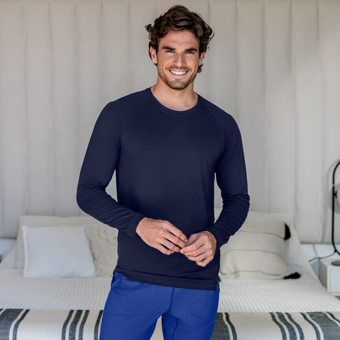 performance sleepwear for men || Navy