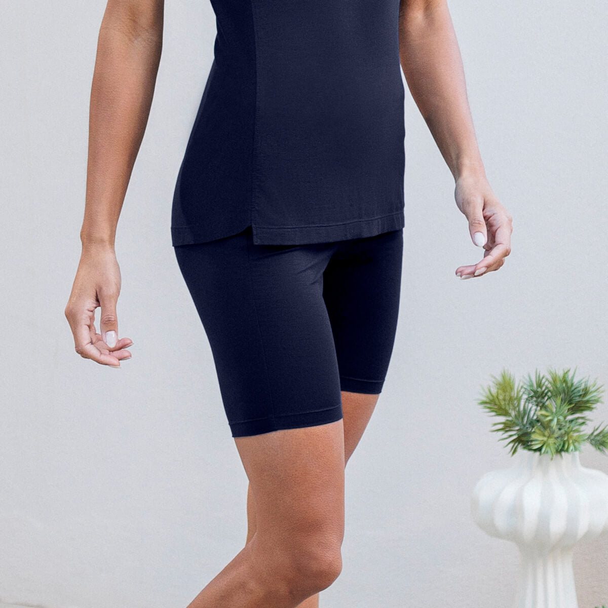 Muscle recovery shorts dames || Navy