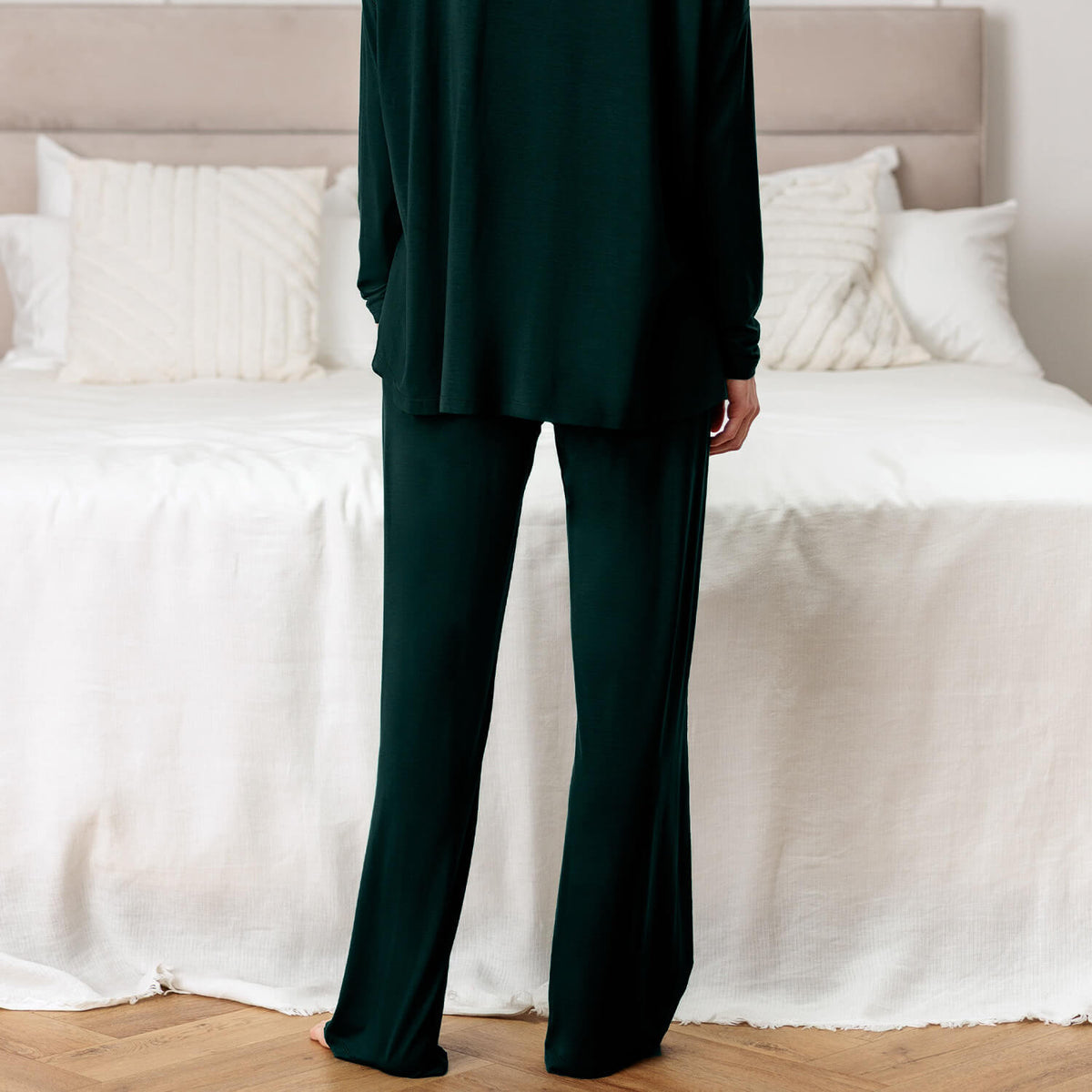 Wide leg sleep pants women || Midnight Pine