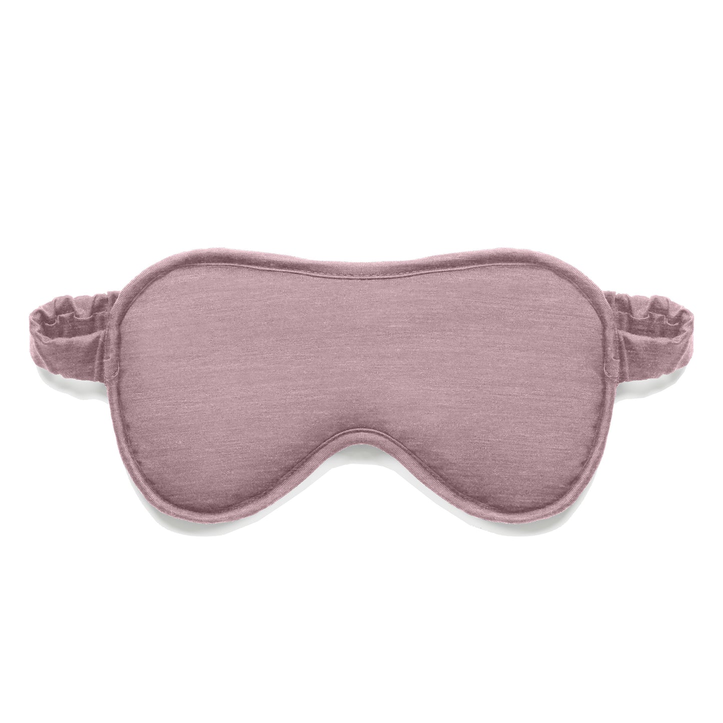 Merino slaapmasker Dusty pink melange