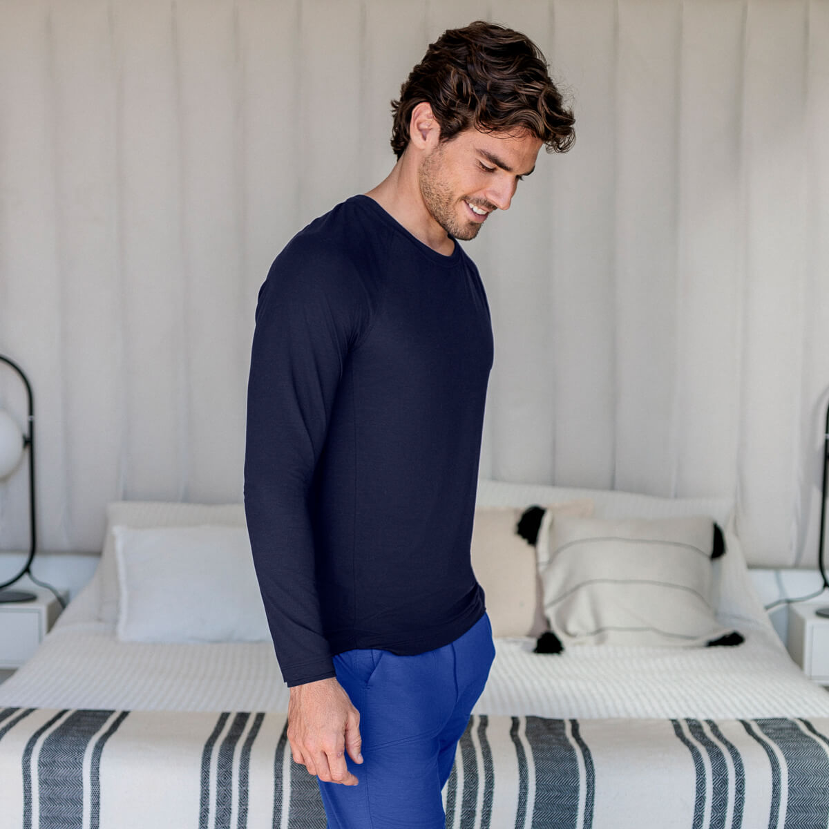 Performance pyjamas voor heren || Navy