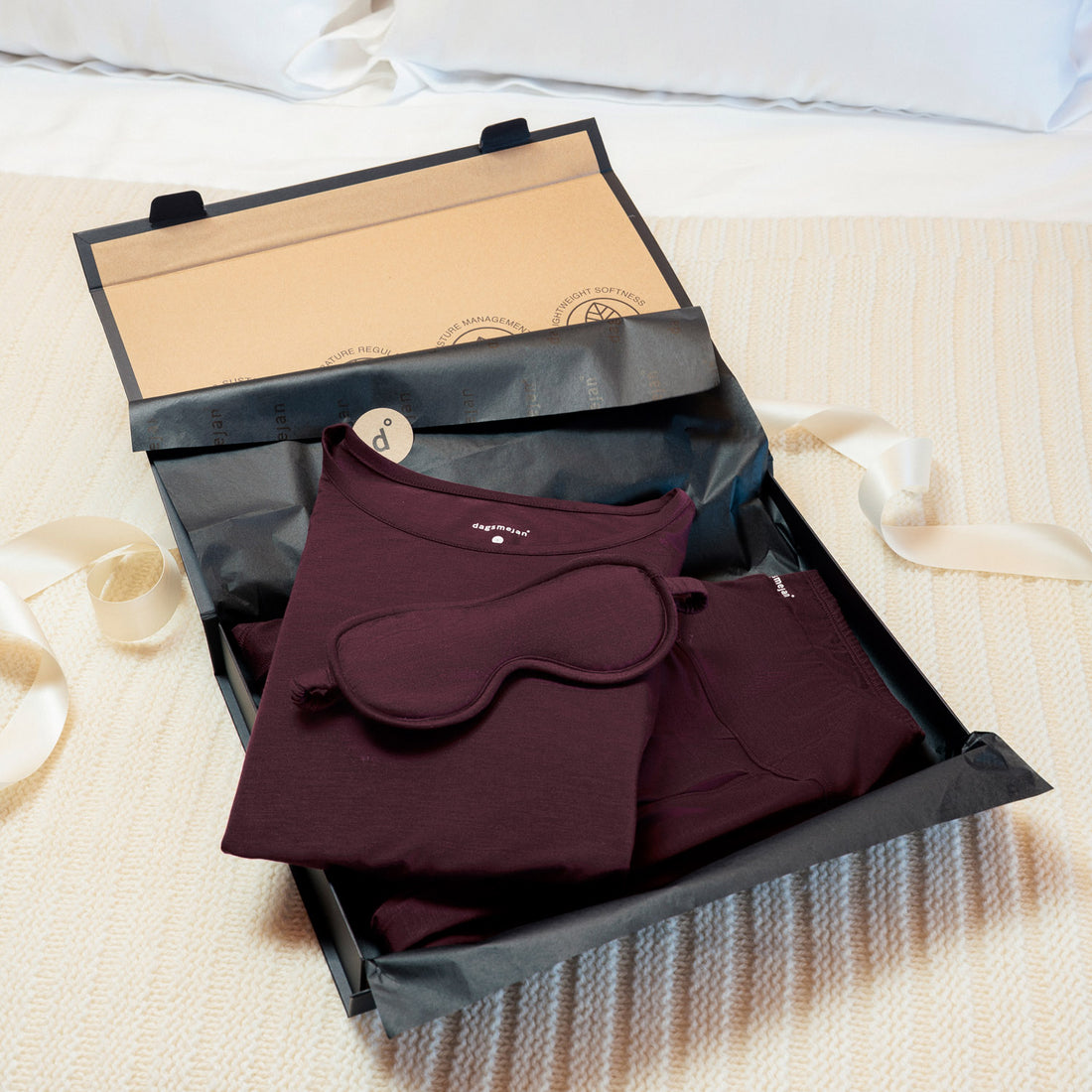 Gift set pajamas women || Mulberry