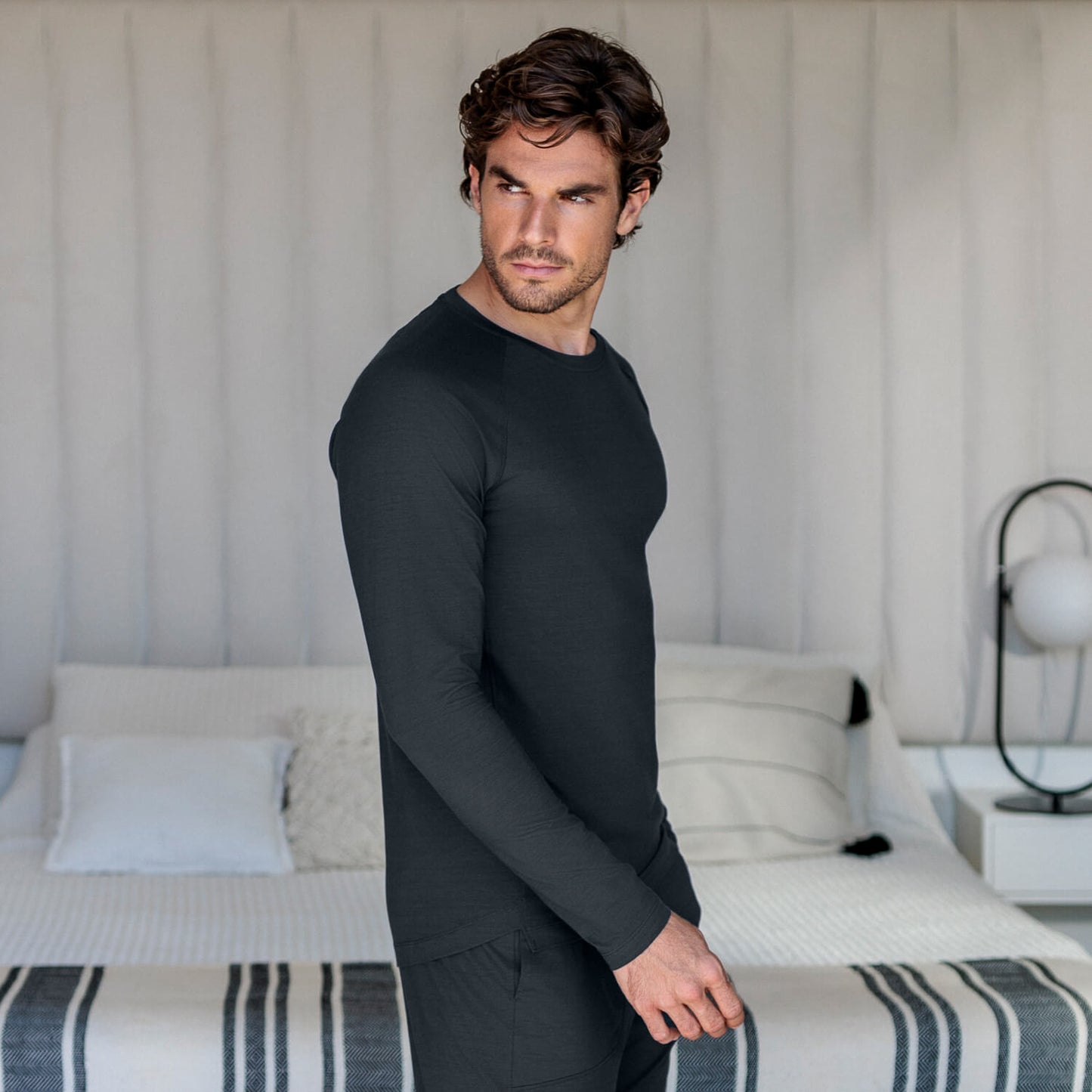 recovery met lange mouwenheren | Grey night