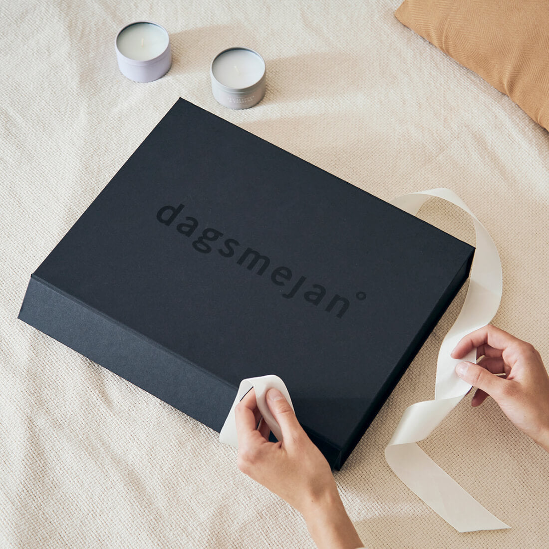 Warming pajamas gift set || Dark grey melange