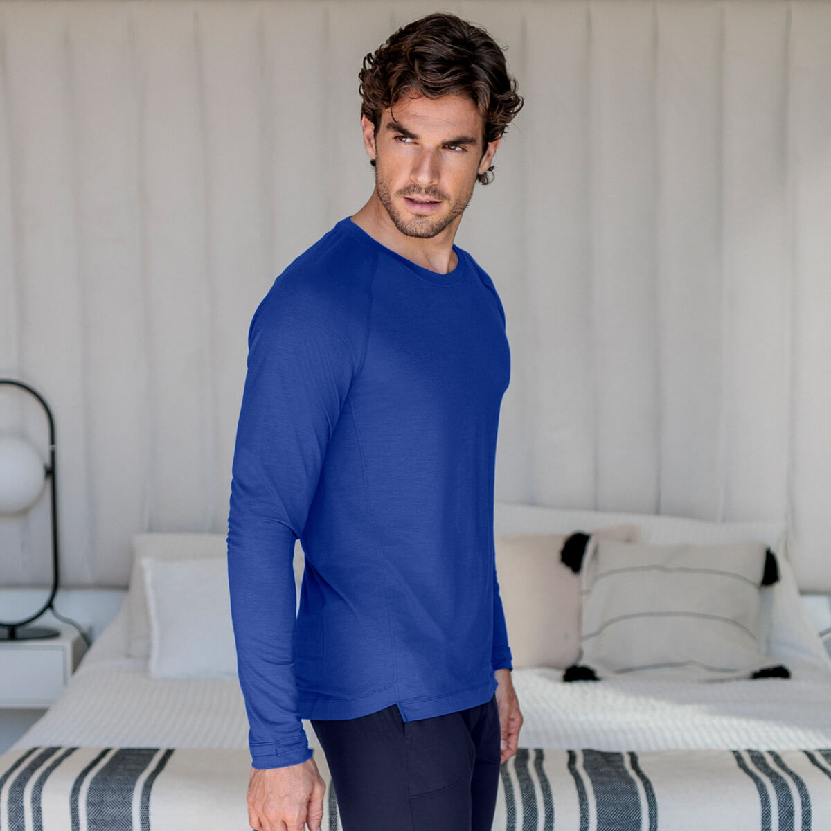 Recovery pajama long sleeve || Azure blue