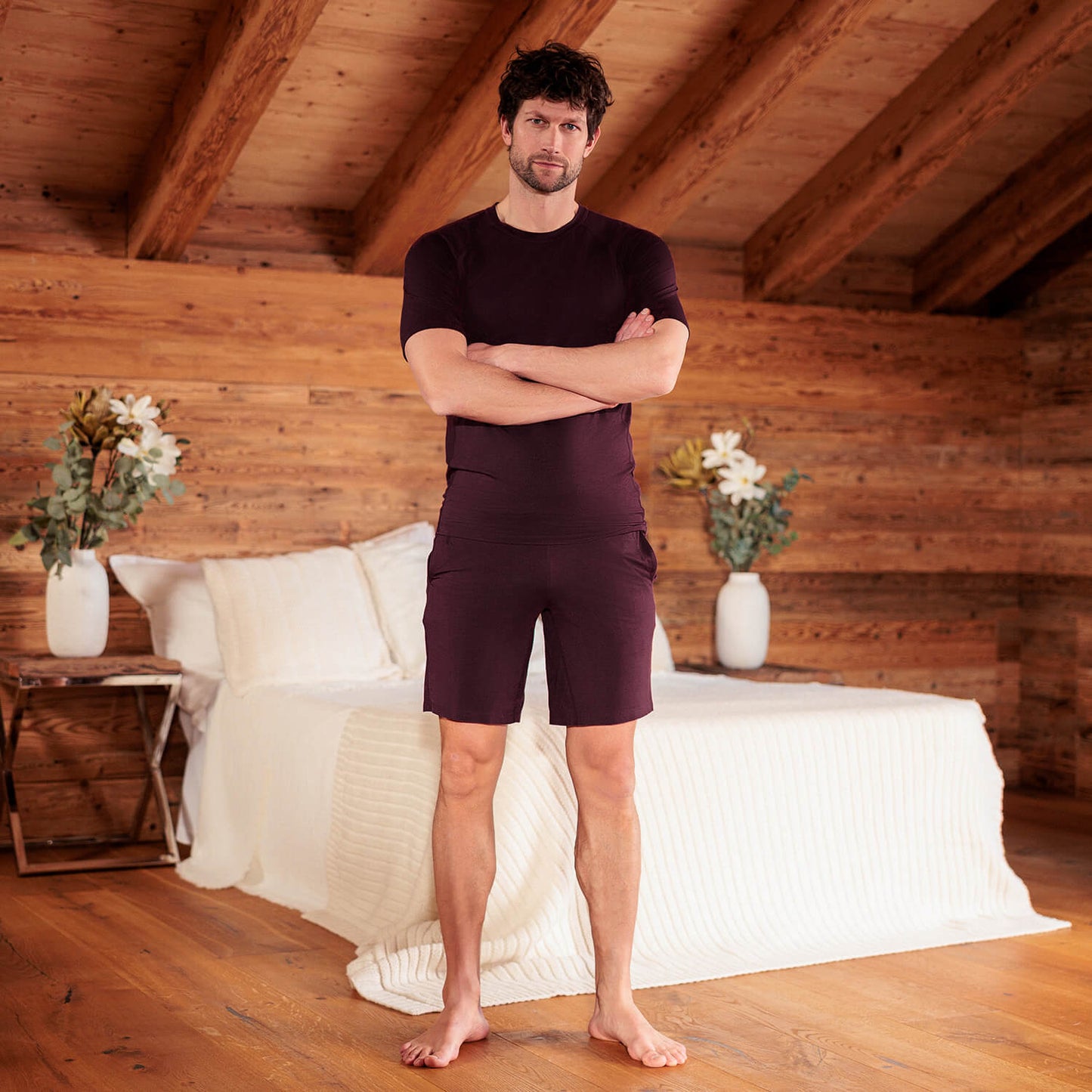 Sleep t-shirt men || Mulberry