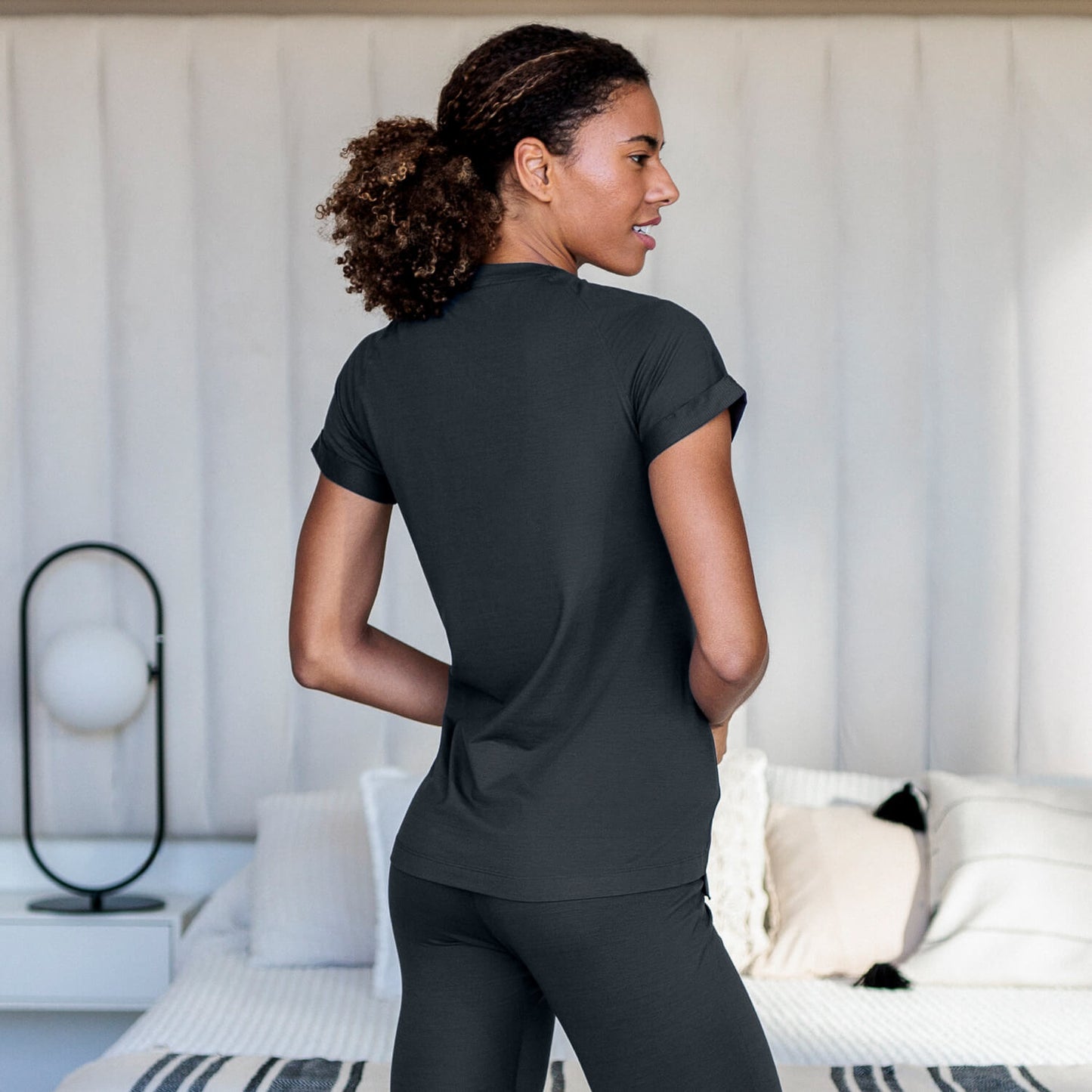 T-shirt voor Recovery vrouwen Grey night