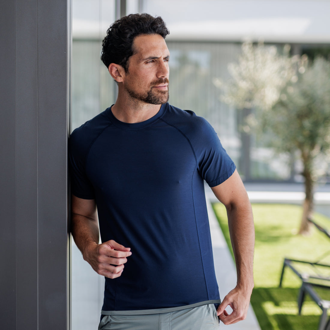 Geschenkset heren Navy blue