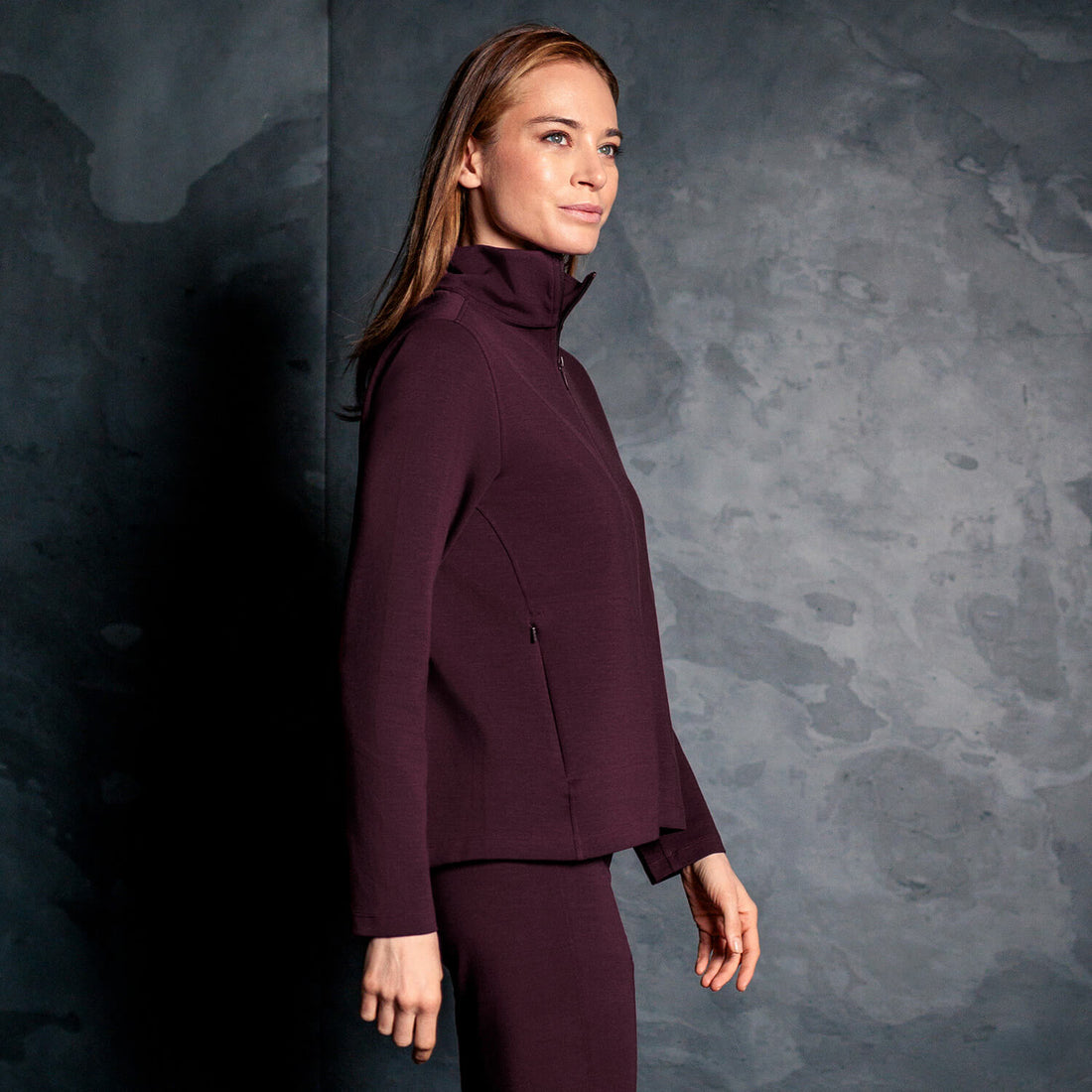 Travel jacket women || Mulberry