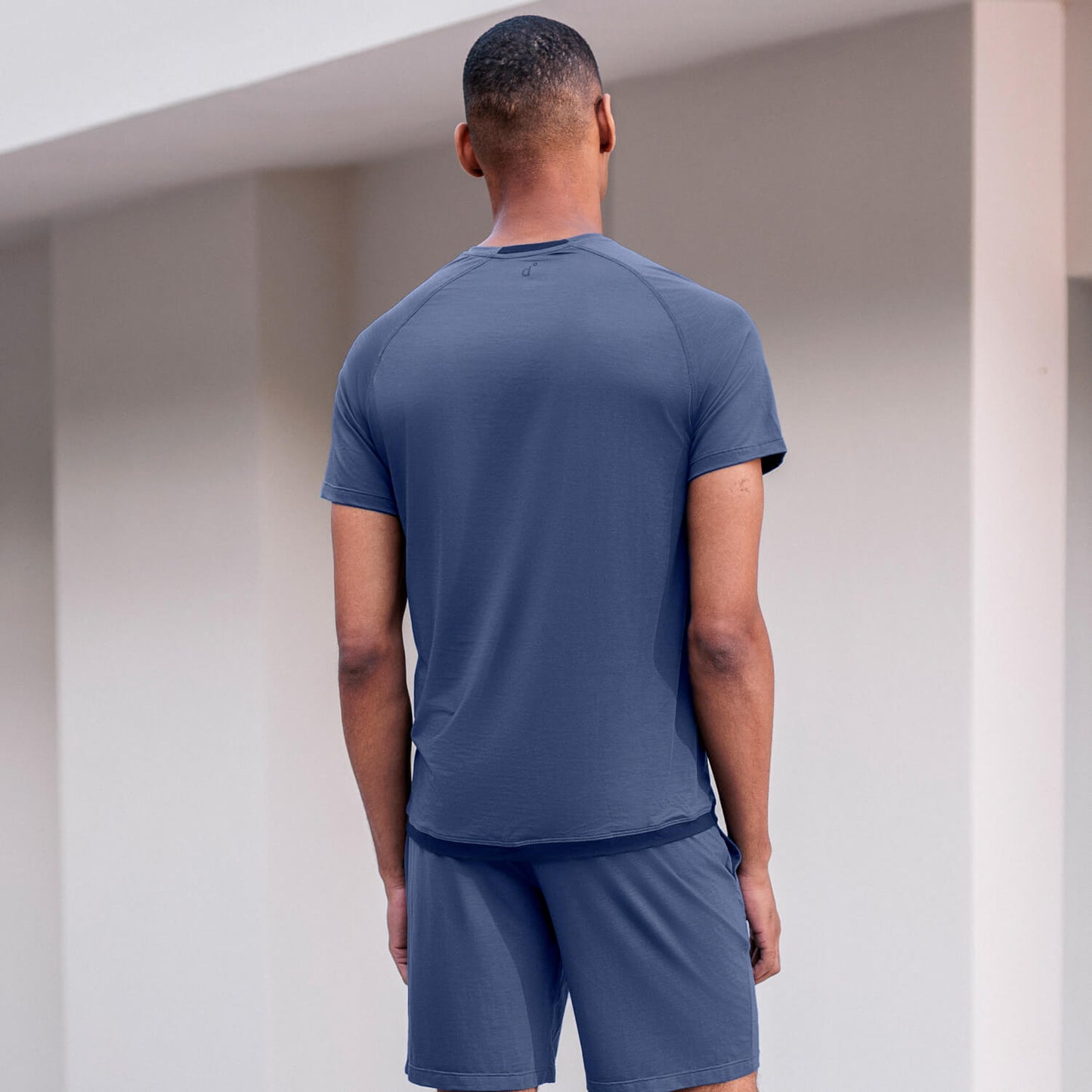 Verkoelende pyjama heren Coastal blue