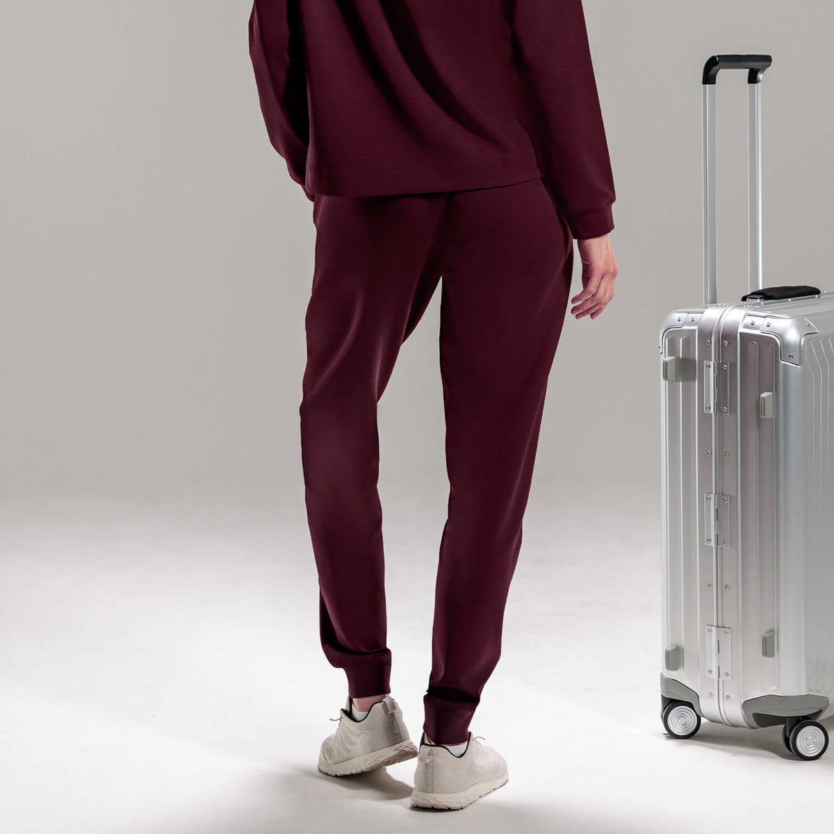 Travel pants women || Mulberry