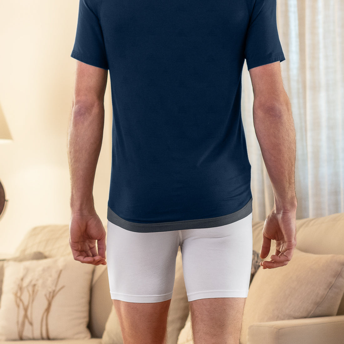 Breathable pajamas for men || White