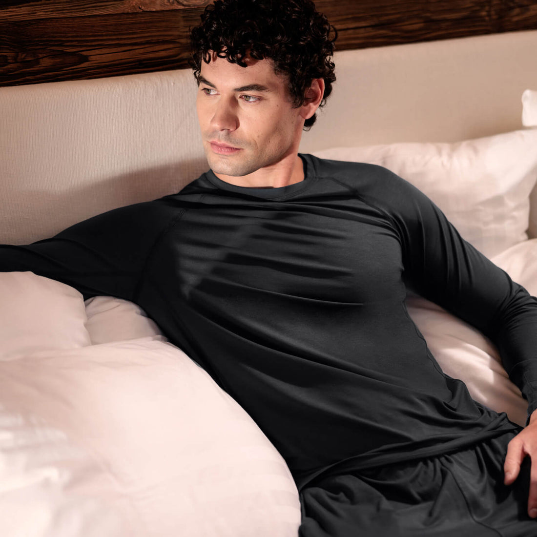Balance long sleeves shirt men || Deep grey