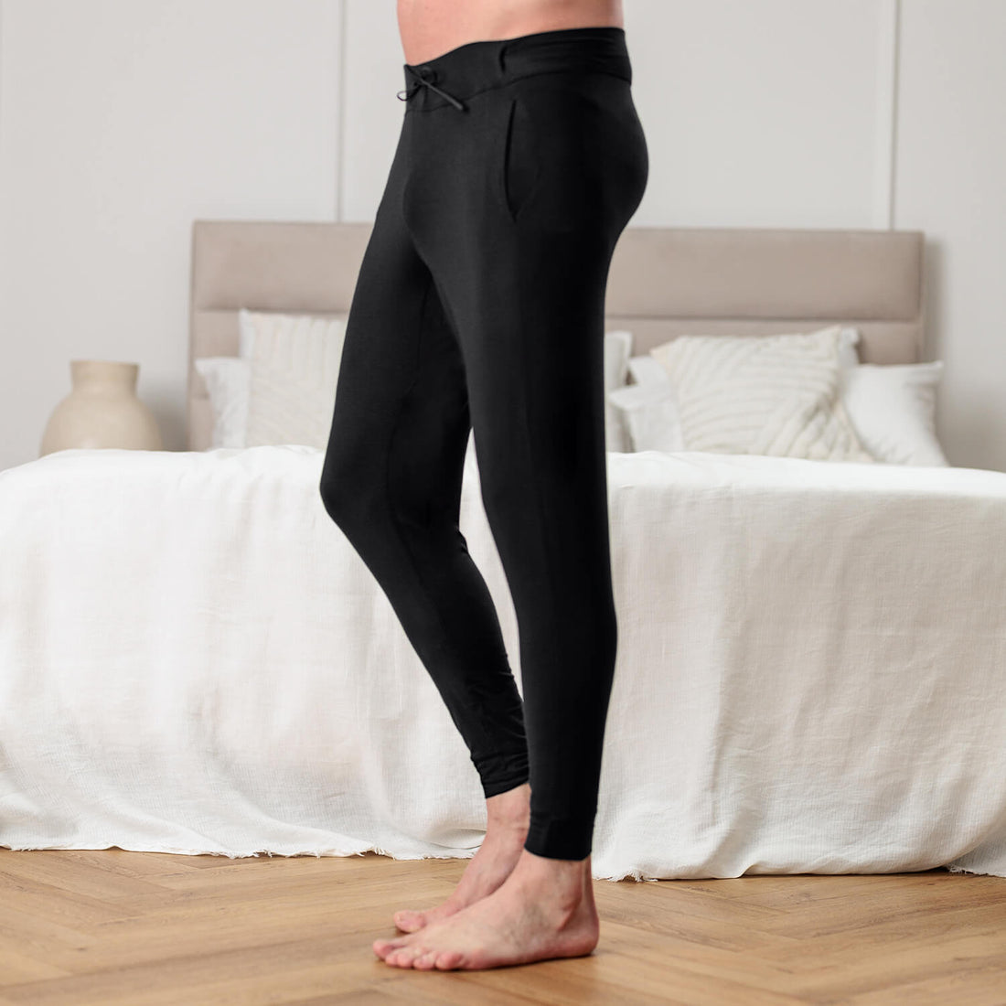 Pajama pants men || Black