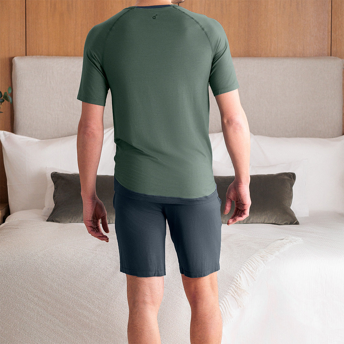 Vochtafvoerende pyjama Deep grey