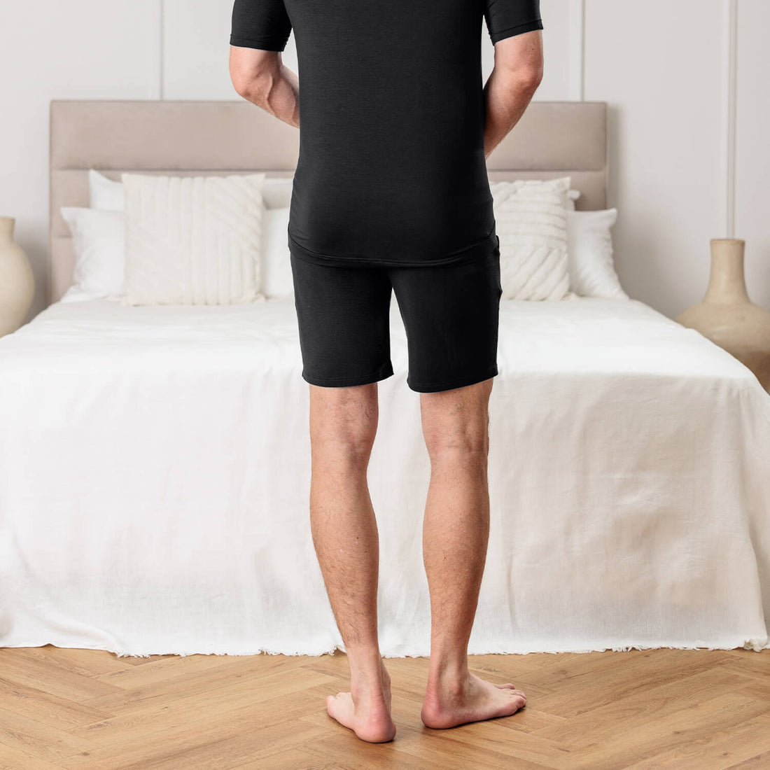 Moisture wicking pajamas || Black