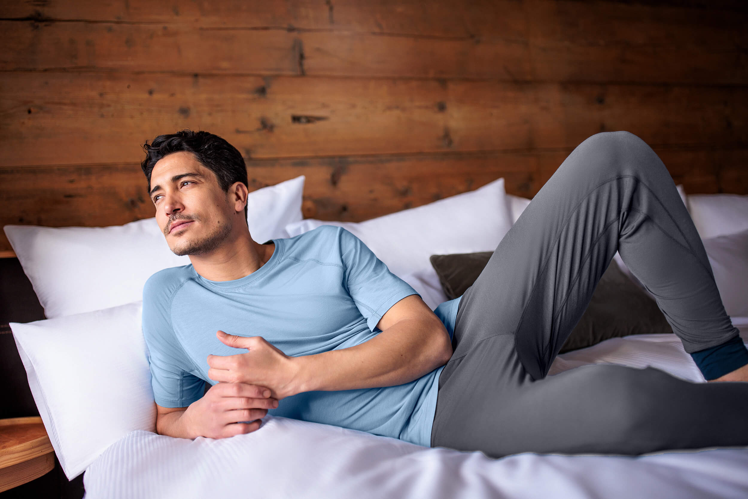 Cuffed sleep pants clearance