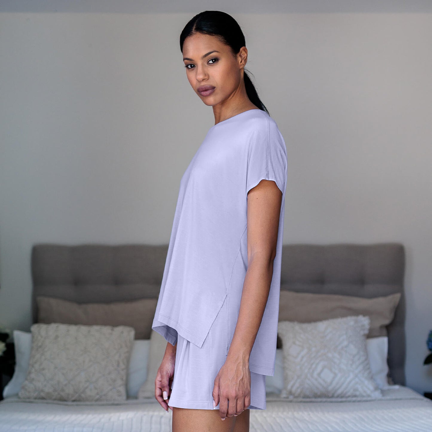 Wide sleep t-shirt || Morning sky