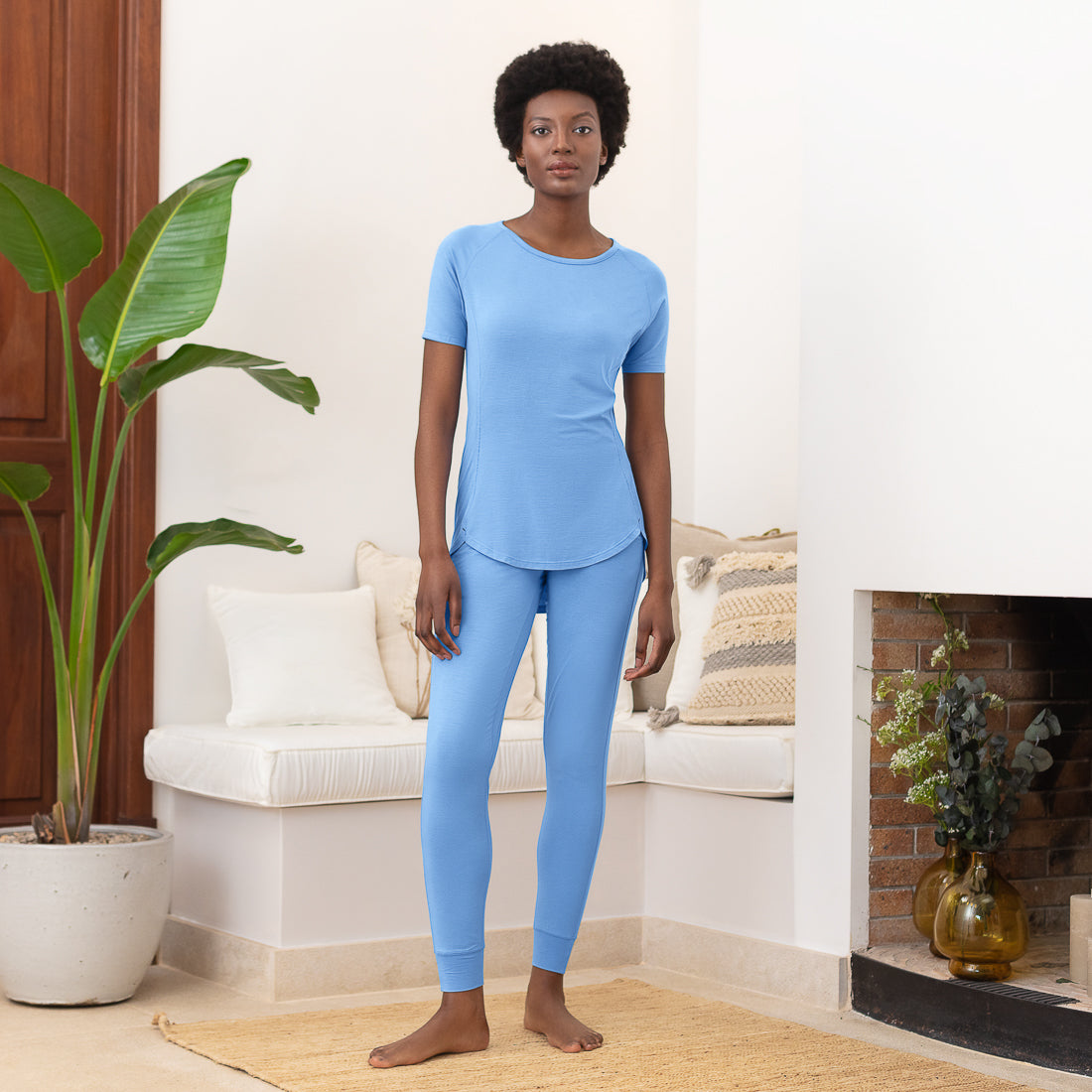 Women's thermal sleep shirt sales