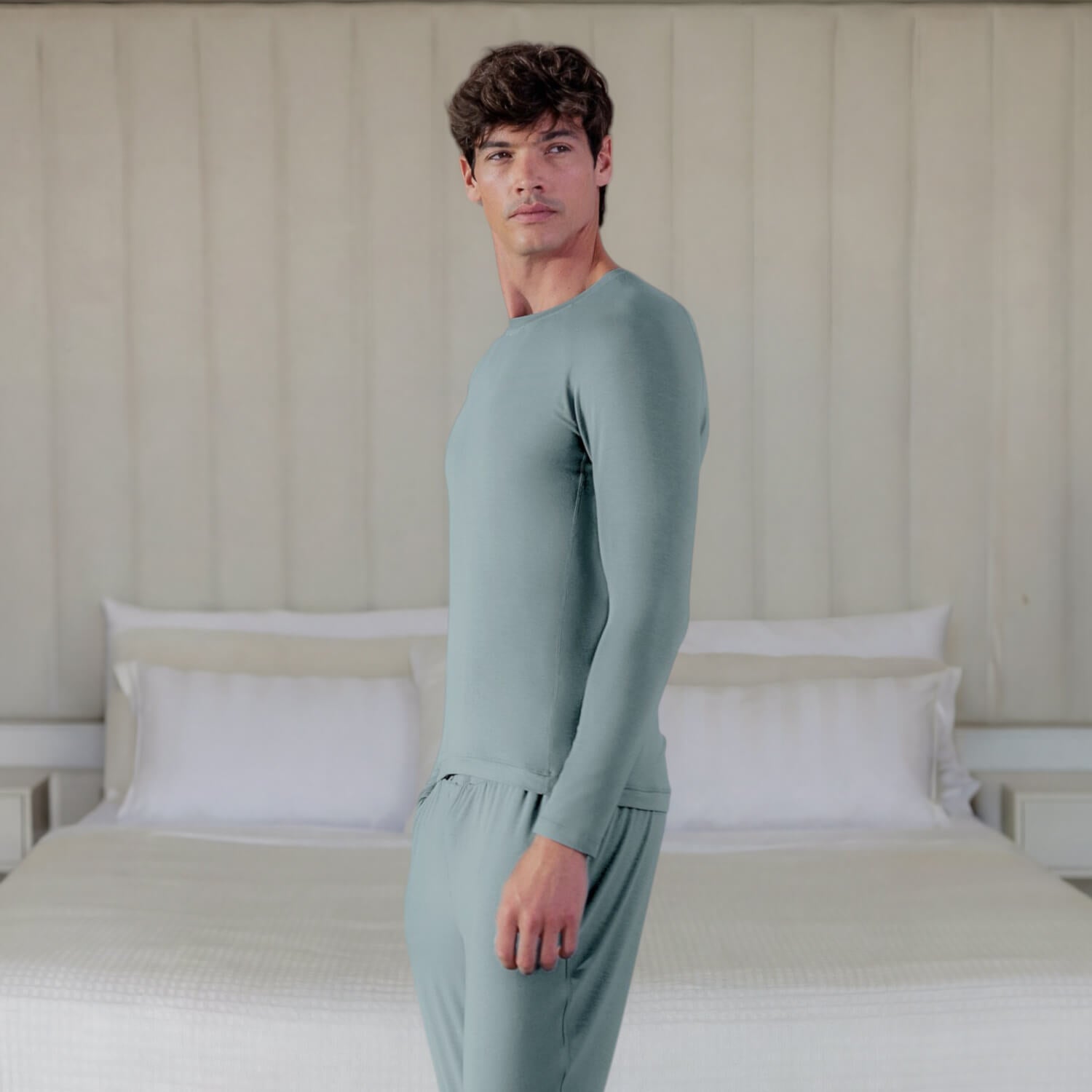 Collagen Pajamas men || Frosted Sage