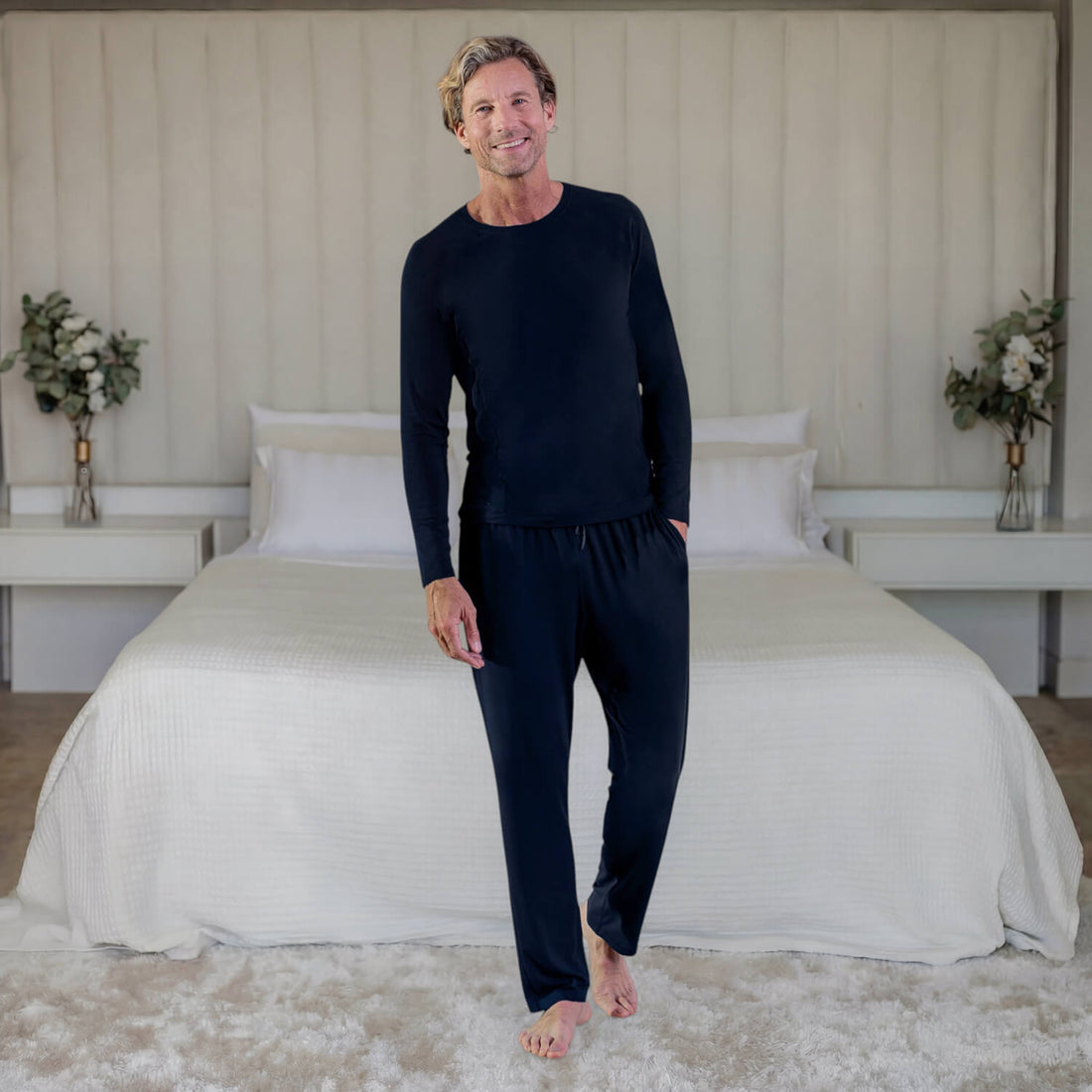 Collagen Pajamas men || Navy blue