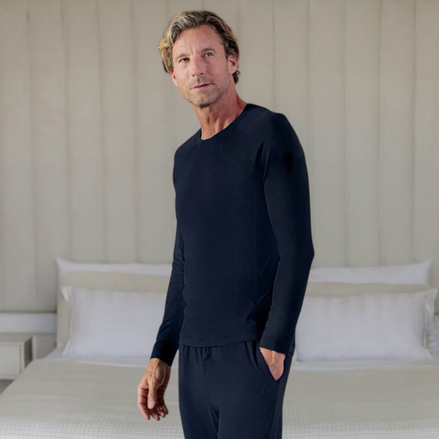 Collagen Pajamas men || Navy blue