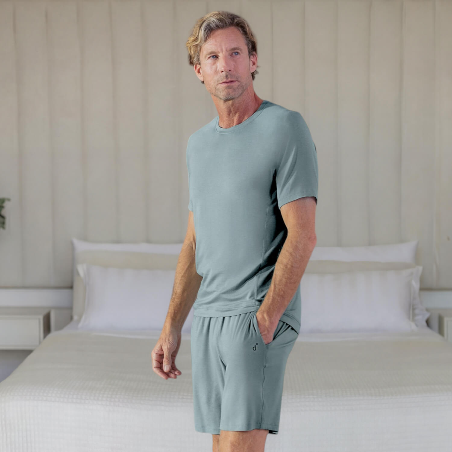 Collagen infused sleepwear for men |DAGSMEJAN NIGHT RENEW