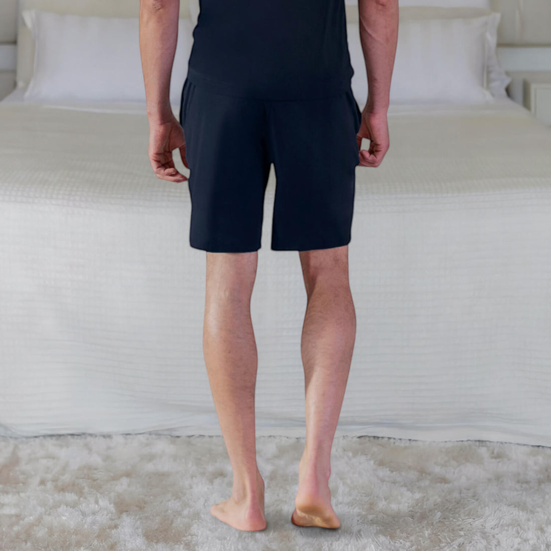 Men’s sleepwear for skin renewal || Navy blue