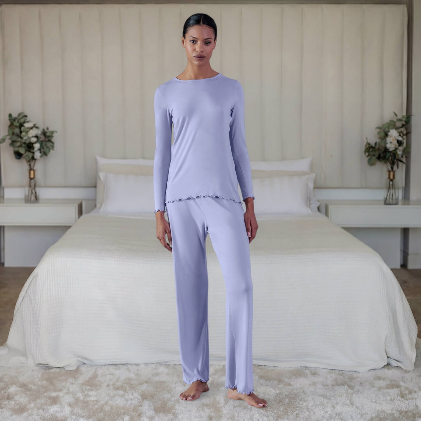 Women's sleepwear for skin renewal || Morning sky