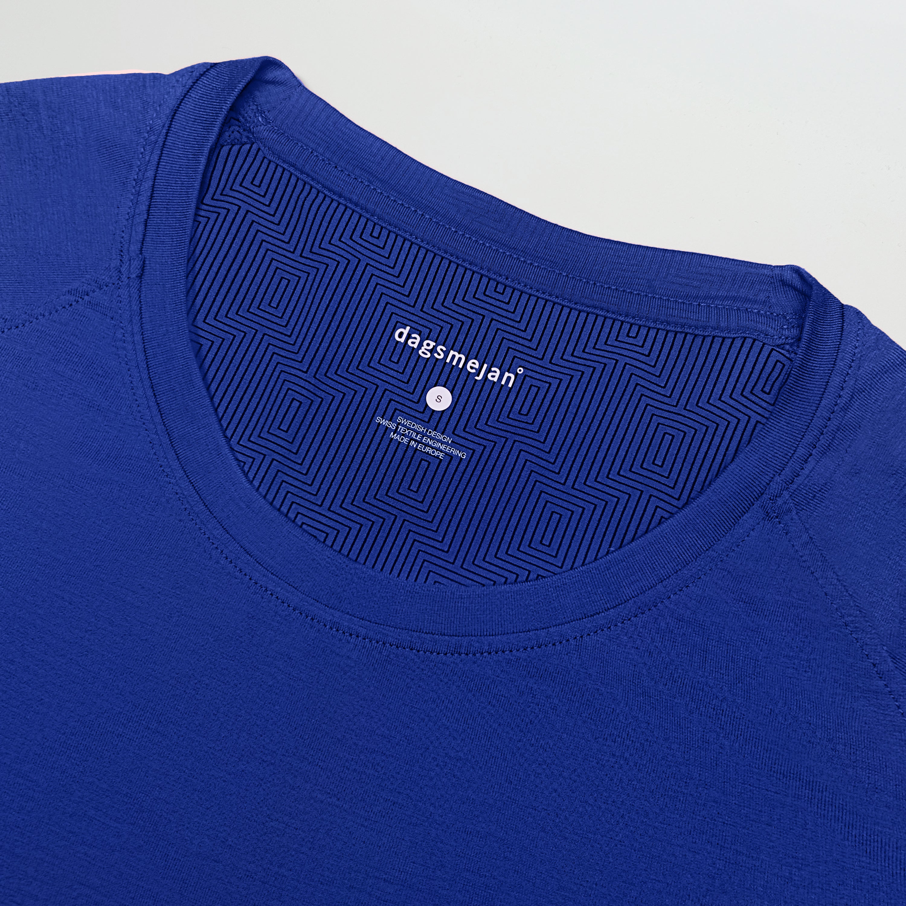 Muscle recovery sleep t-shirt || Azure blue