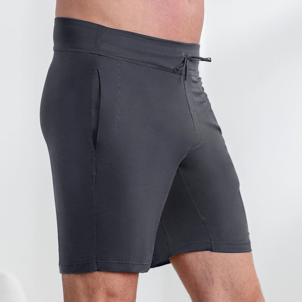 Kuhlende Schlaf Shorts Herren || Cool grey