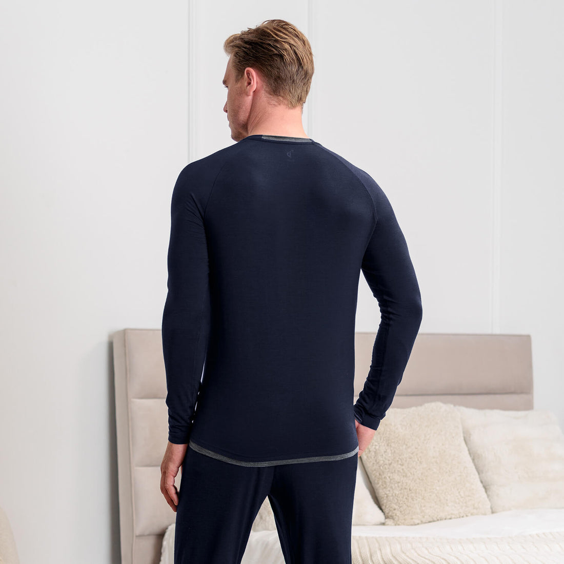 Thermal pajamas mens || Winter night melange