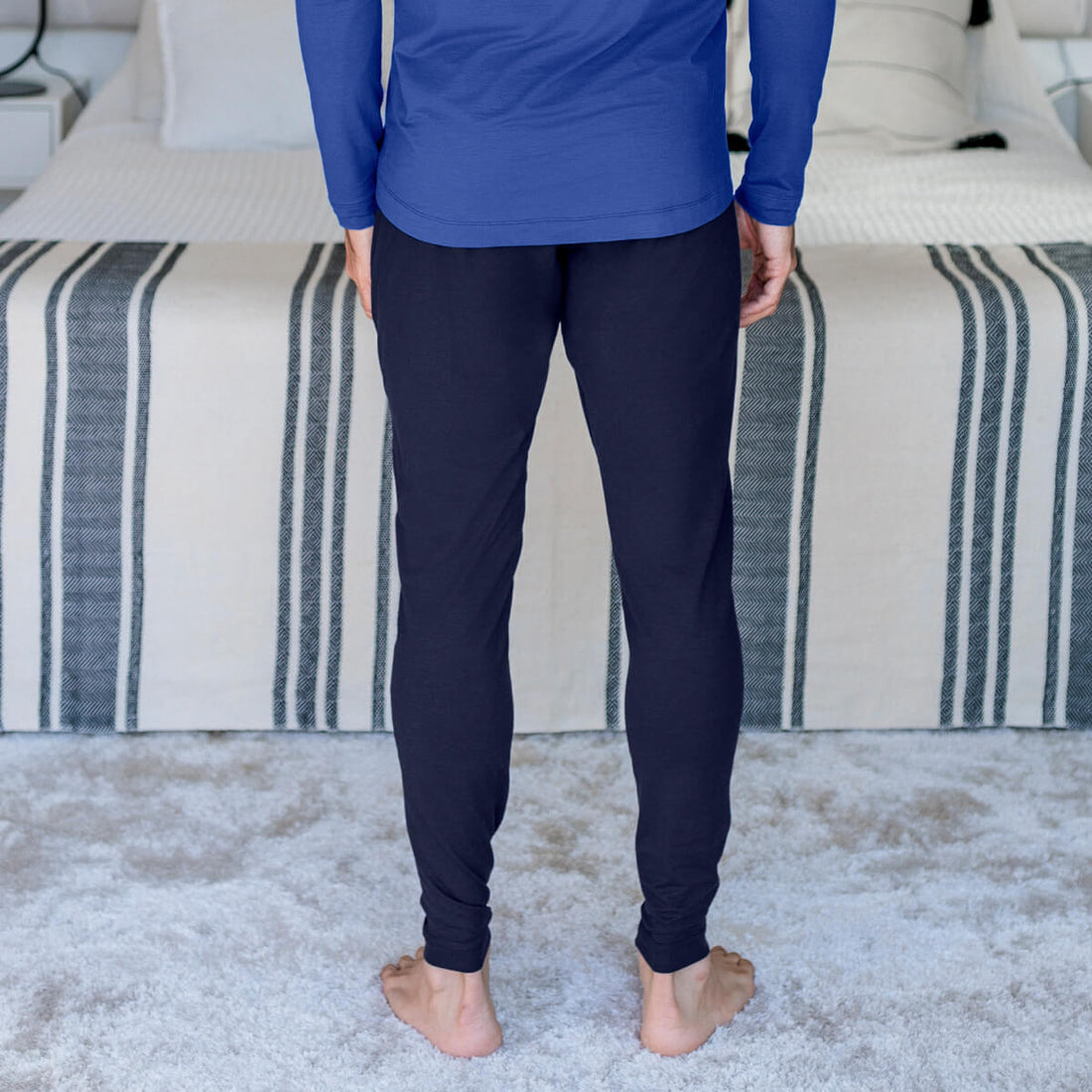 Functional sleepwear for men || Navy