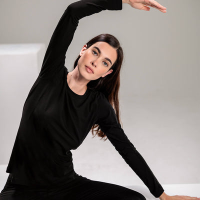 Functional sleepwear for women || Black