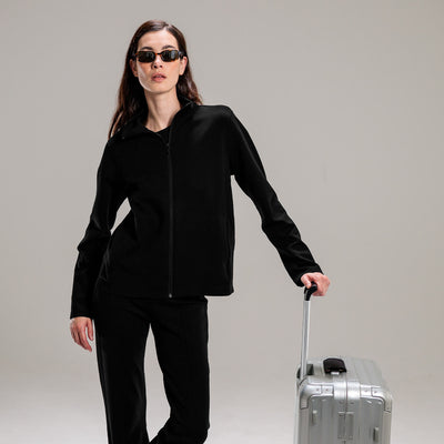Travel jacket women || Black