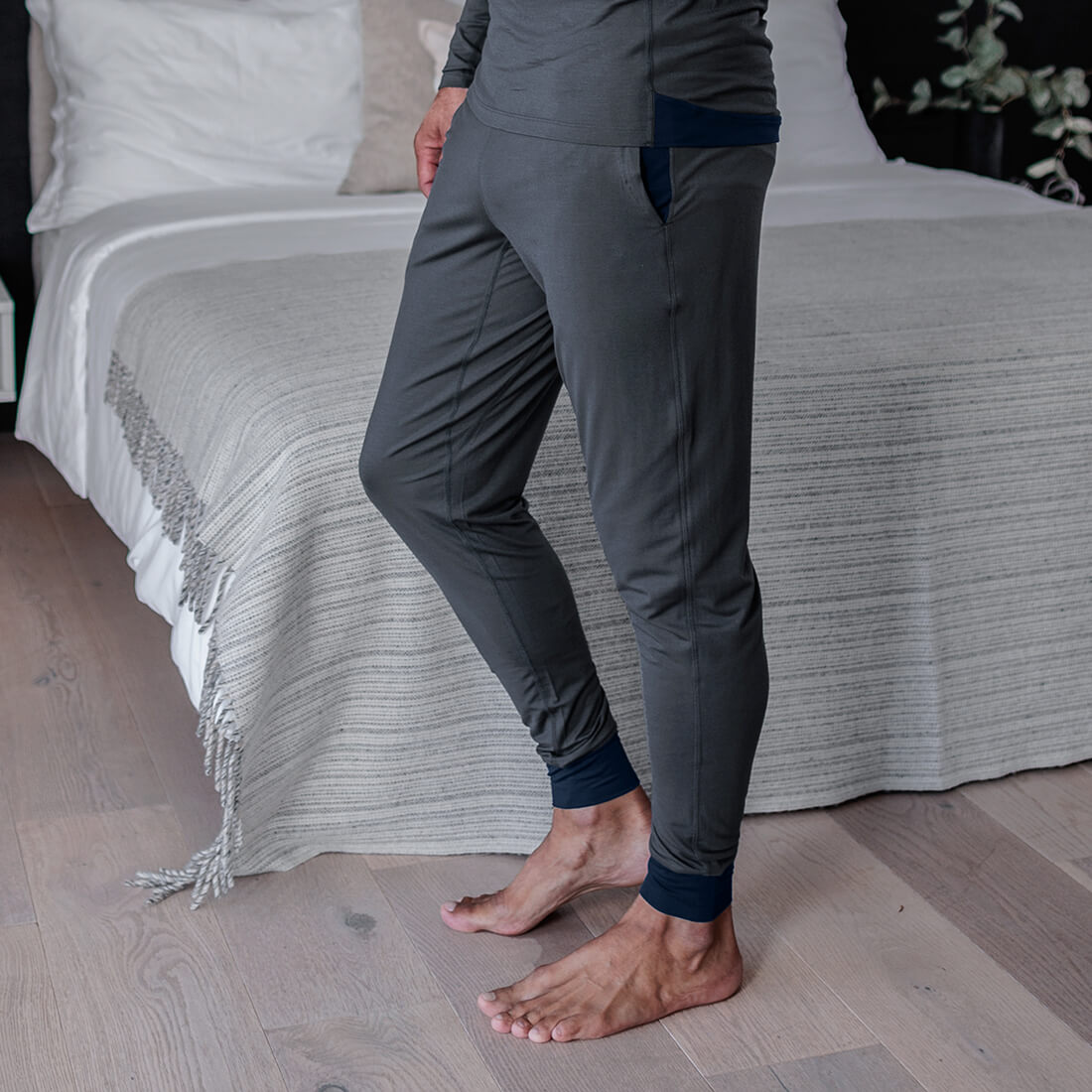 Pajama Pants || Deep grey