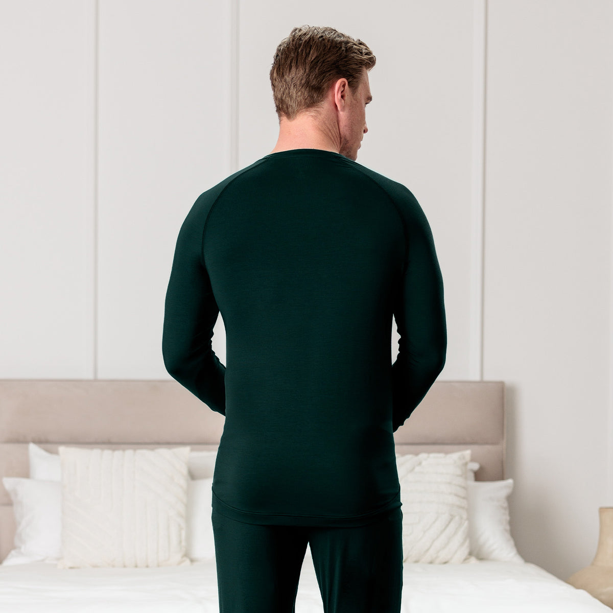 Long sleeve pajama top for men || Midnight Pine