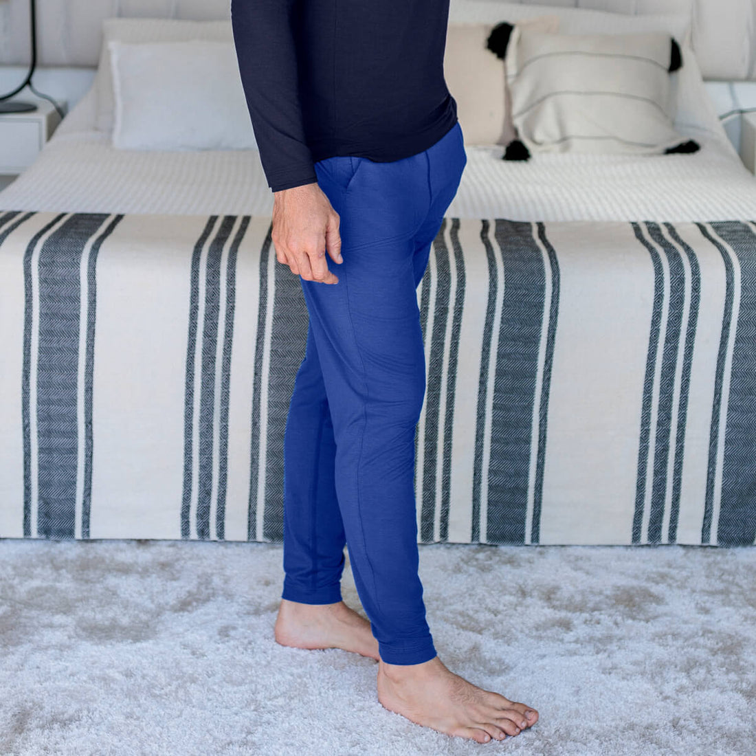 Recovery pajama pants || Azure blue