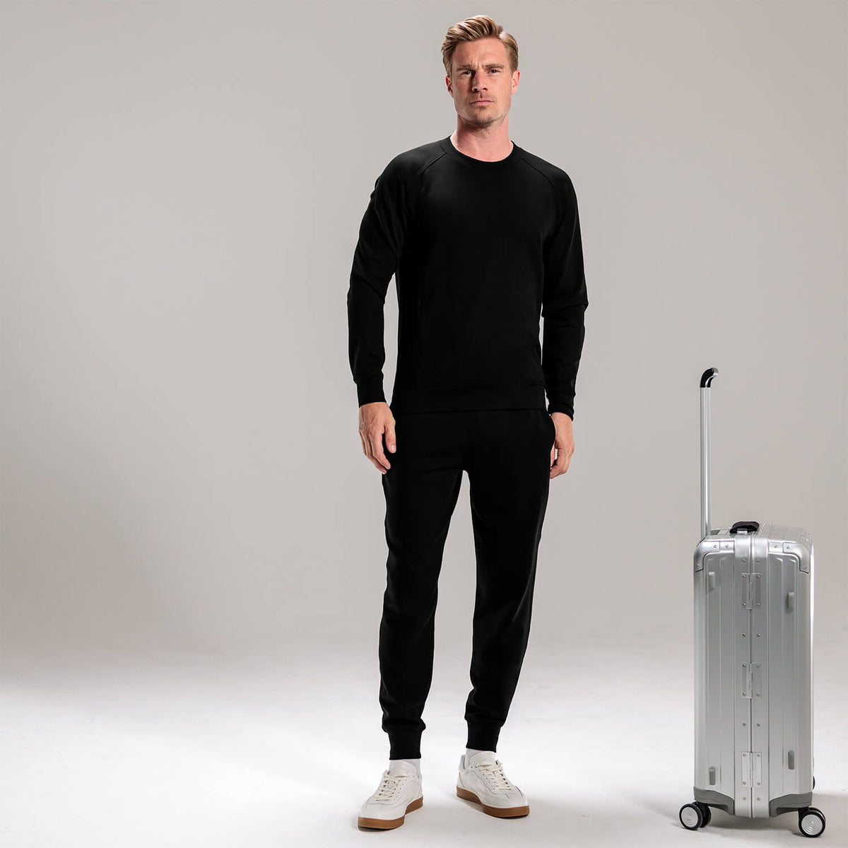 Comfortable travel clothing men || Black