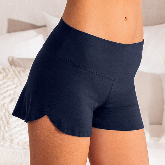 Women's cooling pajamas shorts || Navy blue