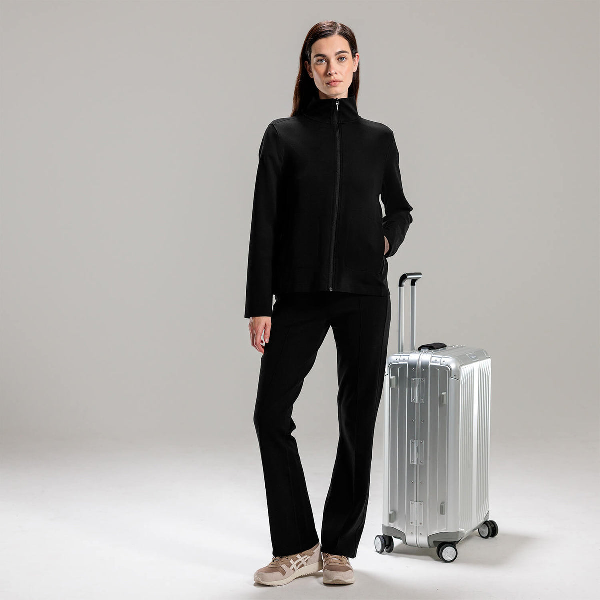 Travel jacket women || Black