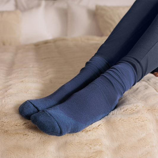 Thermal socks || Blue melange