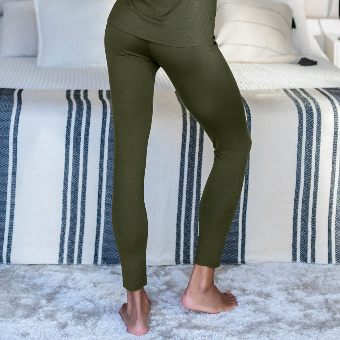 Leggings Recovery Women || Olive green