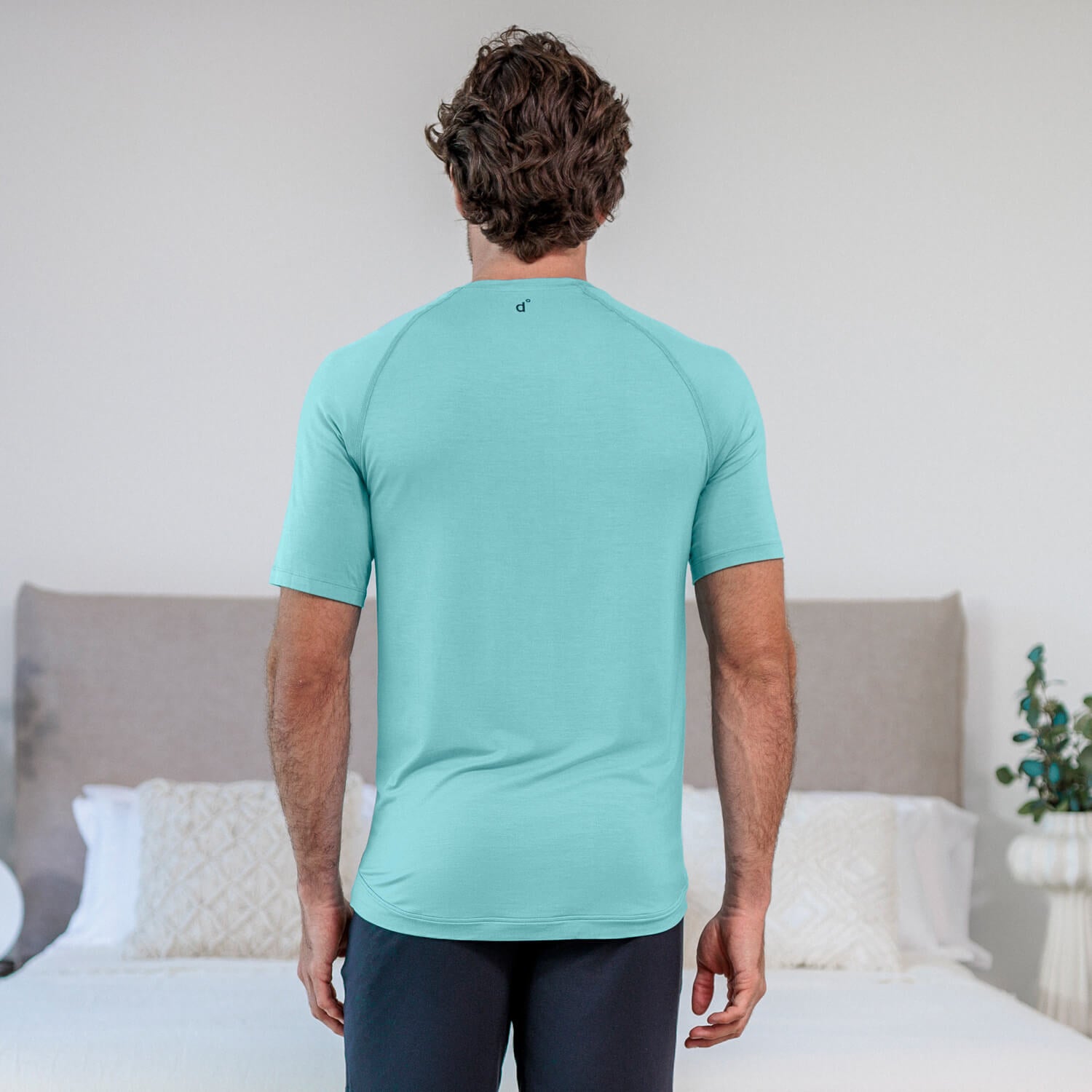 Sleep t-shirt men || Mineral green