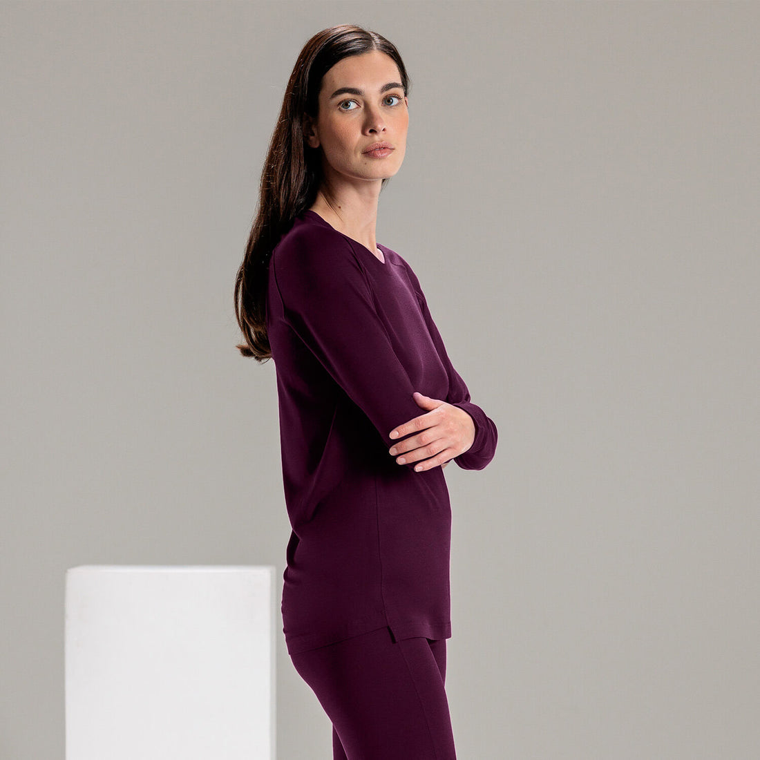 Functional sleepwear for women || Velvet Berry