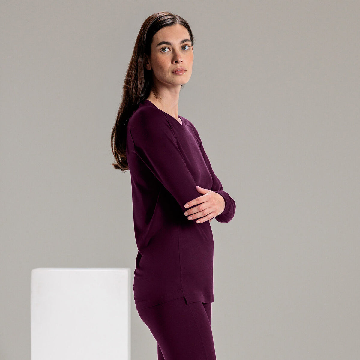 Functional sleepwear for women || Velvet Berry
